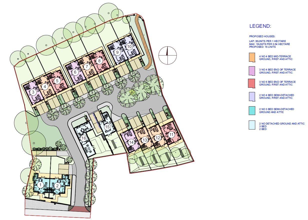 Springwell Court Athlone Site Plan