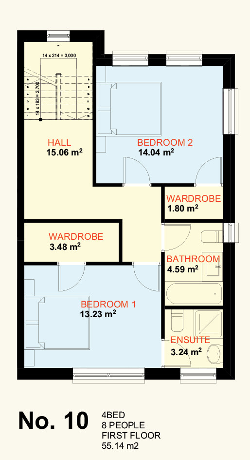 No. 10 First Floor Plan