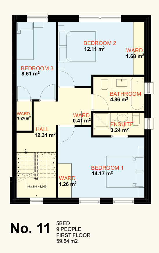 No. 11 First Floor Plan