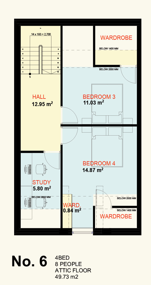 No. 6 First Floor Plan