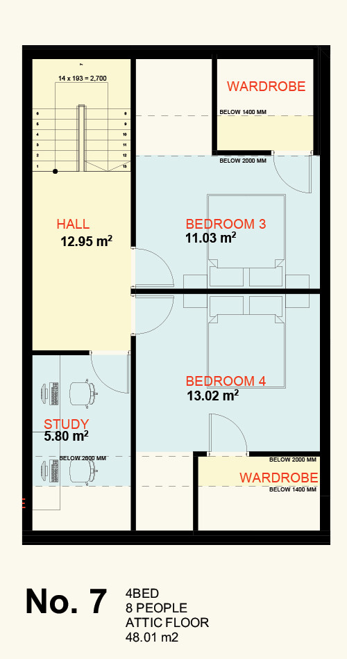 No. 7 Ground Floor Plan