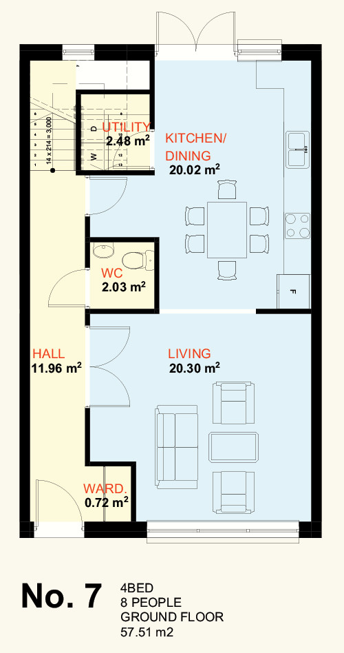 No. 7 Ground Floor Plan