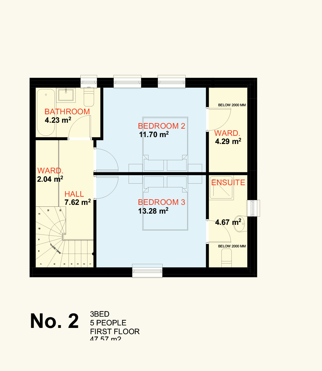 No. 2 First Floor Plan